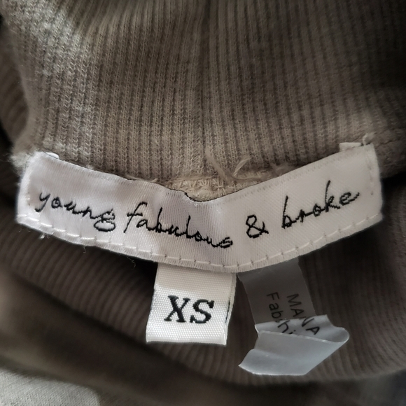 Young Fabulous & Broke Asymmetrical Tie Dye Sweatshirt Dress - Picture 7 of 9